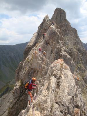 Une arête effilée...