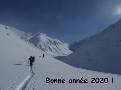 En montant au Passo della Losetta depuis Chianale (photo J.M. Chabrier)