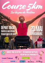 Affiche "sur les pas de Noéline"